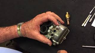 CHARLIE PRICE  VINTAGE SPEED  STROMBERG 97  PART 1 OF 4  (TEAR DOWN AND INSPECTION)