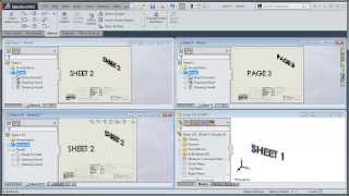 SolidWorks Tutorial: Managing Drawing Sheets