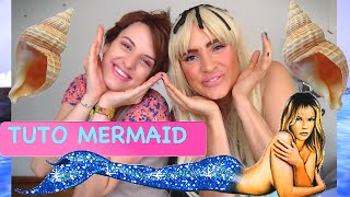 TUTO pour devenir une sirène!!! Eglandine the MERMAID!