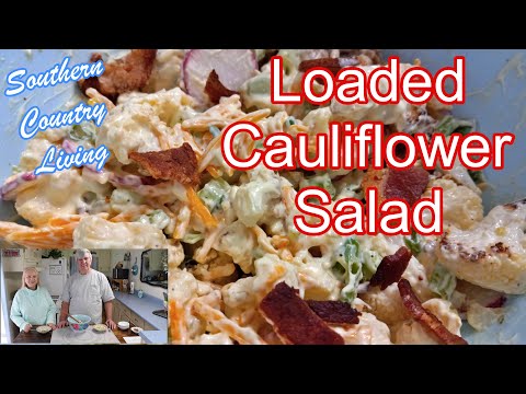 Fully Stuffed Cauliflower Salad Recipe