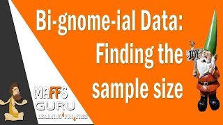 Finding the sample size of a Binomial Distribution | Methods 3 and 4 | MaffsGuru
