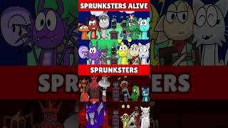 Incredibox Sprunki Sprunksters Alive VS Sprunksters *HORROR VERSION*