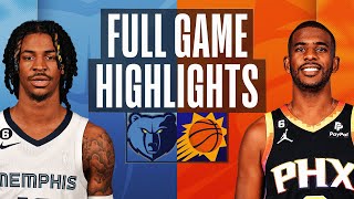 GRIZZLIES at SUNS | FULL GAME HIGHLIGHTS | January 22, 2023