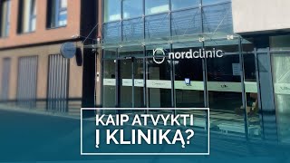 Kaip atvykti į kliniką?