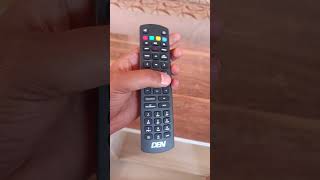 Den cable TV remote unboxing  #remote #shorts #cabletv