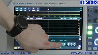 Bode Plot on Rohde \u0026 Schwarz RTB2000