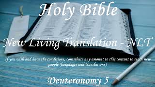 English Audio Bible - Deuteronomy 5 - New Living Translation NLT