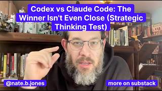 Codex vs Claude Code: The Winner Isn't Even Close (Strategic Thinking Test)