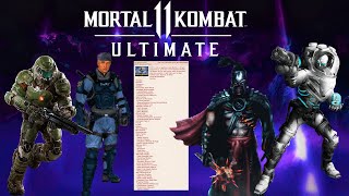 Mortal Kombat 11 - Sands Of Time Edition LEAK! (Kombat Pack 3 + 4 + Krypt Expansion)