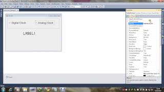 Digital and Analog Clock Program in VB.net - HD