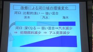 公益財団法人日本釣振興会講演会 『汽水域の減少が釣りに与える影響について』