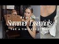 Build a CAPSULE WARDROBE for Summer