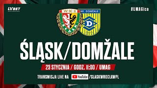 LIVE: Śląsk Wrocław - NK Domžale | Sparing #UMAGica