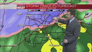 Weds AM 2/25 Winter Storm Update