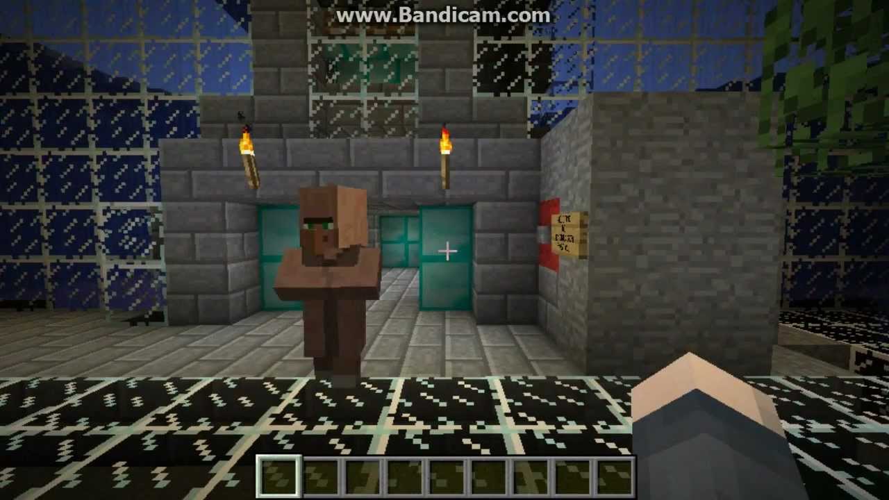 Minecraft Underwater Redstone Airlock Youtube