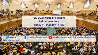 General Synod July 2021 - Friday 9 July 2021 Afternoon