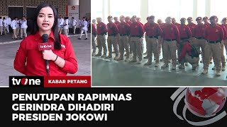 Presiden Jokowi Dijadwalkan akan Hadiri Penutupan Rapimnas Partai Gerindra | Kabar Petang tvOne