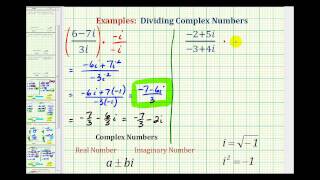 Ex: Dividing Complex Numbers