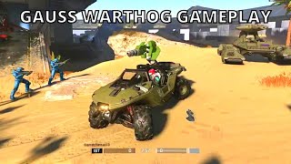The Gauss Warthog is POWERFUL in Halo Infinite (Gameplay)