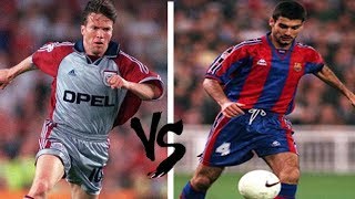 Lothar MATTHAUS vs Pep GUARDIOLA 1996 - Bayern Munich x Barcelona