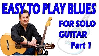 Easy Blues Guitar Solo - Learn to easily play Baby Please Don't Go in this 4 part lesson series
