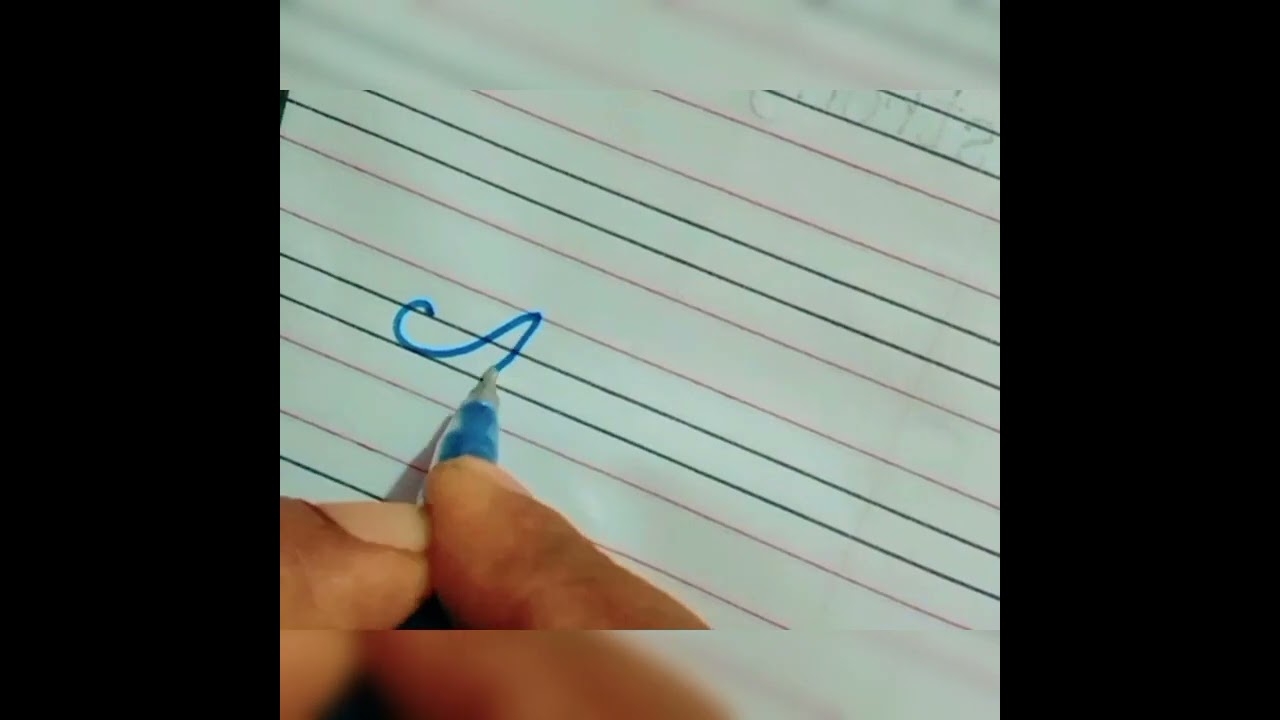 How To Write Cursive Beautiful Name Nandini Shorts Youtube How To Write Cursive Beautiful Name Nandini Shorts Youtube