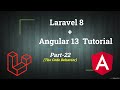 ngx spinner to show loader/spinner in angular 13  | Laravel Angular Tutorial | Part-22