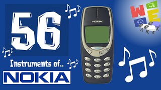 56 INSTRUMENTS OF THE NOKIA TUNE