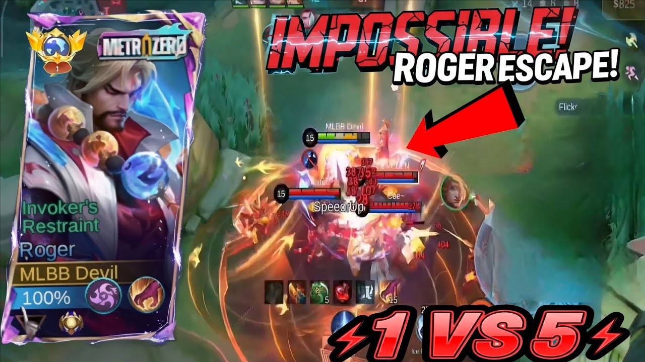 Roger Impossible 1v5 Escape рџ ґ Insane Survival Pro Outplay Must