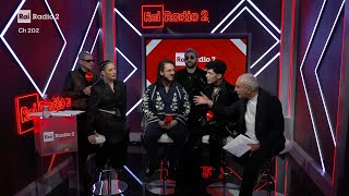 Intervista ai The Kolors e Fru (Serata Finale) - Radio 2 a Sanremo