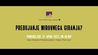 'Misliti mir' 2: Prebujanje mirovnega gibanja?