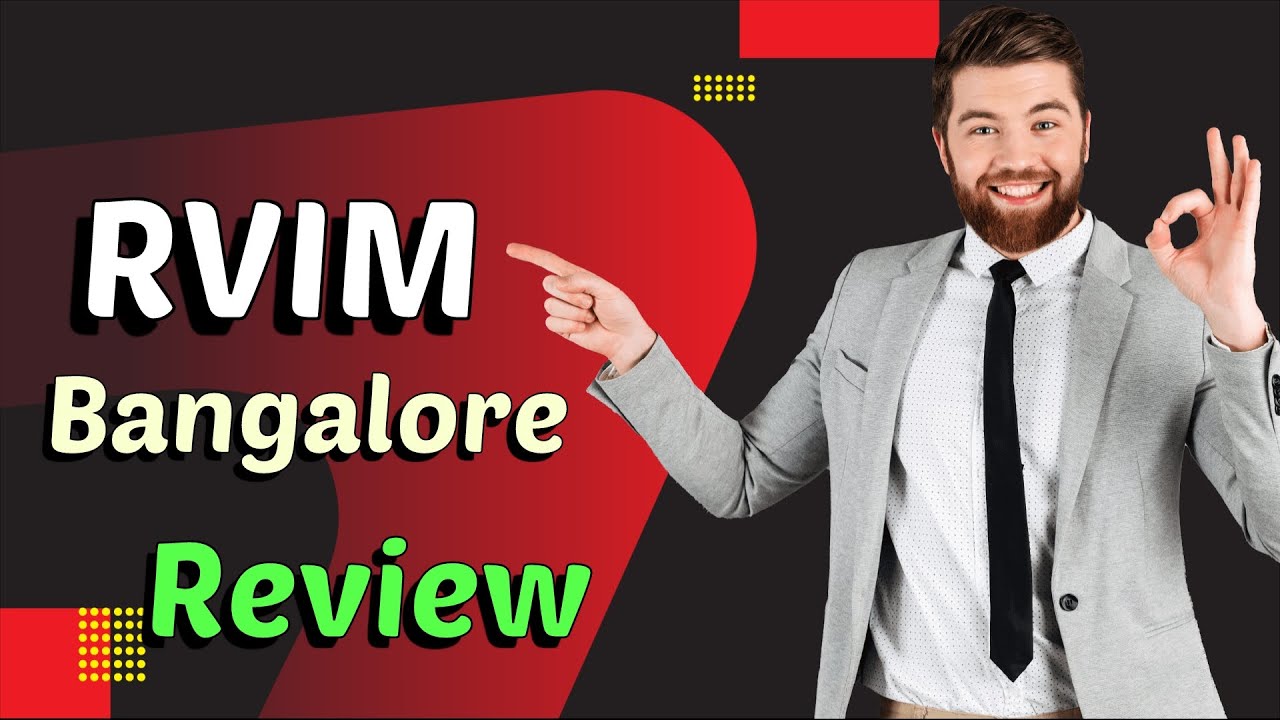 RVIM Bangalore|RV Institute Of Management|review|placements|Pgcet 2024 ...