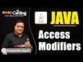 Java Access Modifiers | Java for Beginners | Java OOPs | Private | Default | #Java #Lec55 #Coding