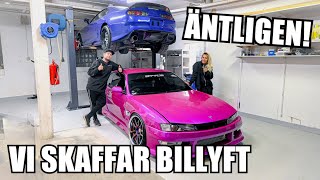 RENOVERAR NYA GARAGET! DEL 2 - MONTERAR BILLYFT