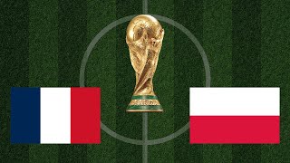 France vs Poland | FIFA Qatar World Cup 2022 | Realistic Simulation | eFootball PES Gameplay