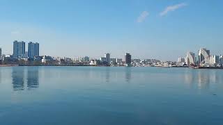 낭만 넘치는 속초 청초호 둘러보기(walking along romantic Cheong-cho lake in Sokcho city)