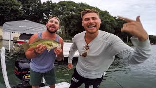 Fishing Challenge With 2 CRAZY Guys (Cory Asbury From Bethel Worship)