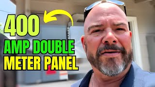 ADU College Ave. Whittier | Part 15: 400 Amp Double Meter Panel Installation on ADU in California 🏠