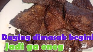 Daging saya masak begini keluarga jadi suka