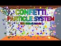 Confetti Particle System With Default Unity Assets | Unity Particle System Tutorial