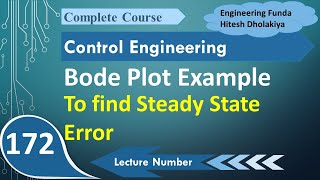Bode Plot Example: Finding Steady State Error in Control Systems
