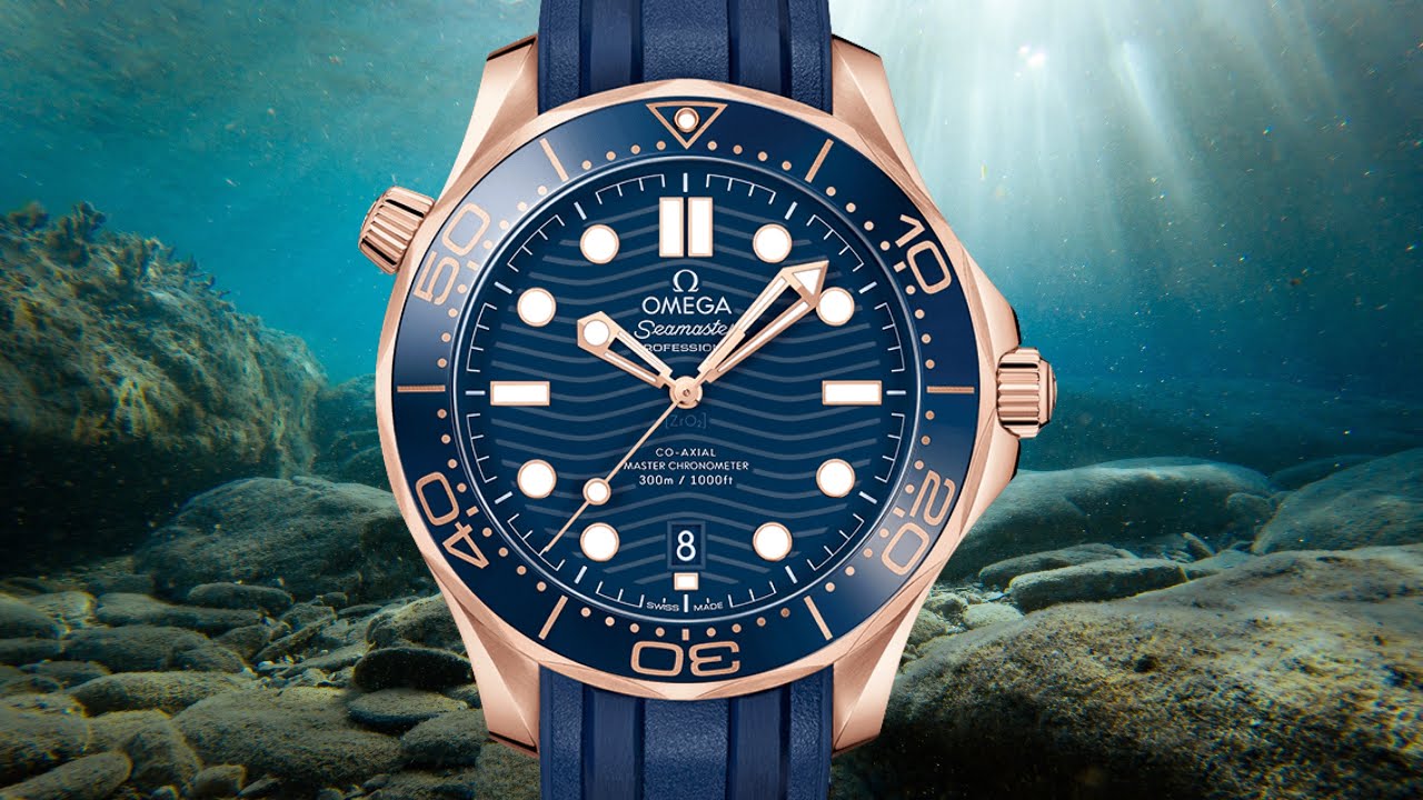 Review: Omega Seamaster Diver 300M Sedna Gold - YouTube