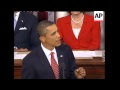 In a speech before Congress, President Barack Obama pushed for movement on his health care proposal,