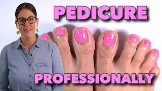 The Professional Pedicure. A Proper Salon Pedi. ENG