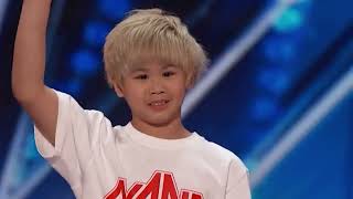 Bboy Nana \u0026 Jollux Performance \u0026 Judges Comments | America's Got Talent 2024 Auditions Week 5 S19E05