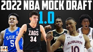 2022 NBA Mock Draft 1.0!
