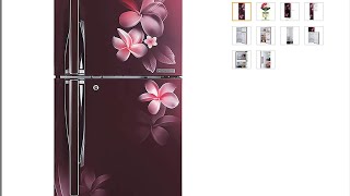 LG 284 L 3 Star with Inverter Standard Double Door Refrigerator (GL-T302RSPN, Scarlet Plumeria)