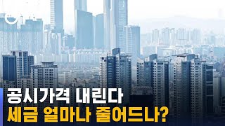 공시가격 내린다는데…세금 얼마나 줄어드나? / SBS