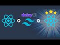 How to install TailwindCSS v3 and DaisyUI to your React app