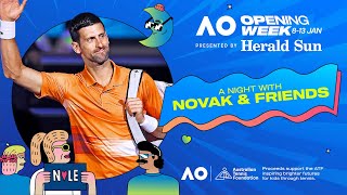 LIVE | Novak Djokovic Charity Event in Rod Laver Arena | Australian Open 2024